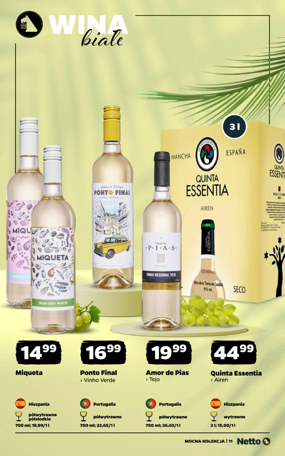 Leták Netto gazetka - Wina, Polsko - strana 11