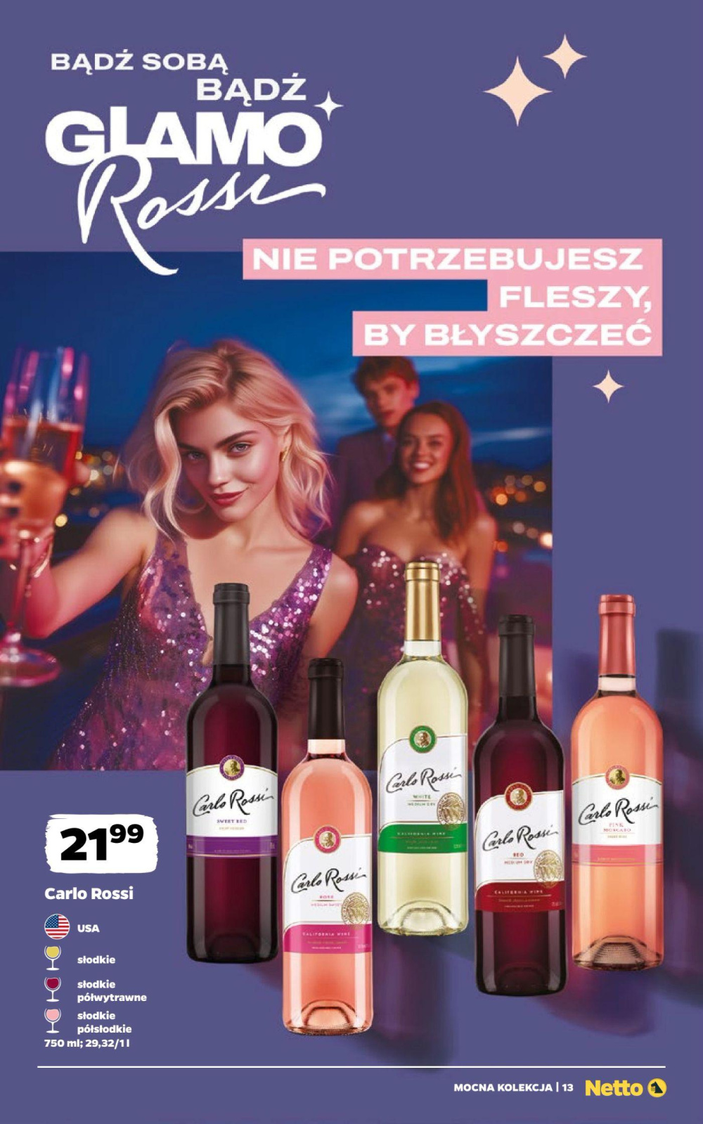 Leták Netto gazetka - Wina, Polsko - strana 13