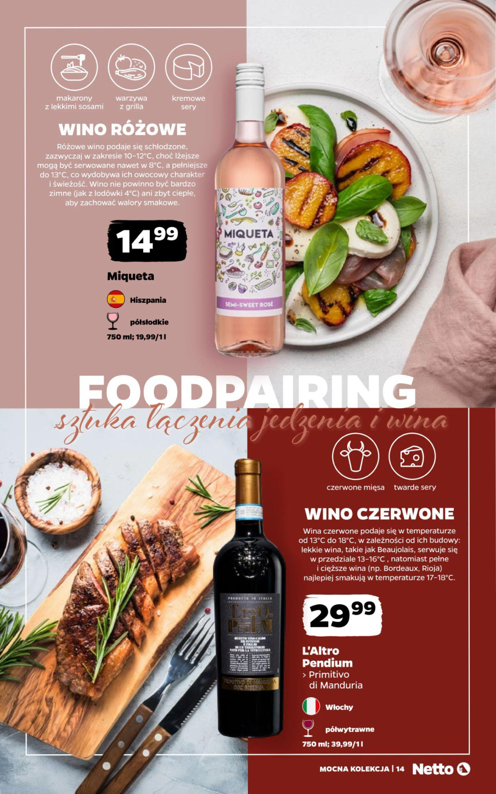Leták Netto gazetka - Wina, Polsko - strana 14