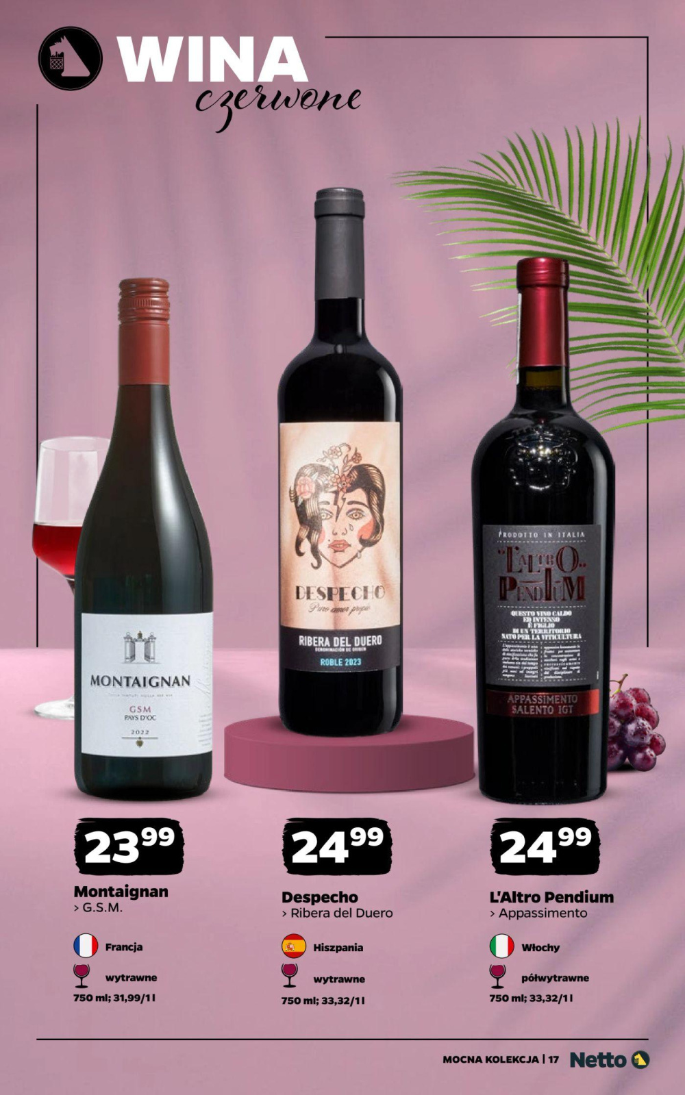 Leták Netto gazetka - Wina, Polsko - strana 17