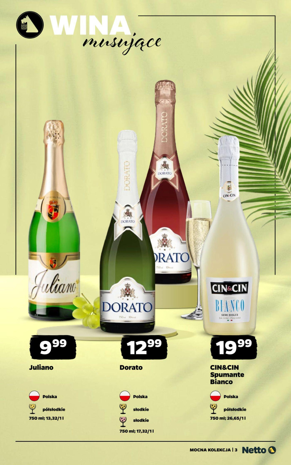 Leták Netto gazetka - Wina, Polsko - strana 3