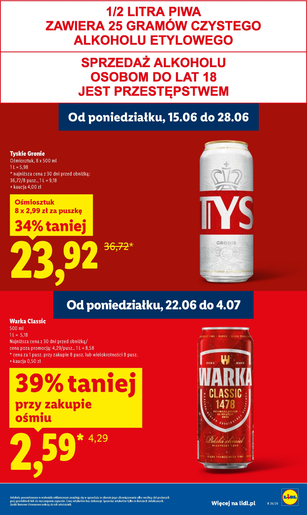 Leták Lidl gazetka, Polsko - strana 15