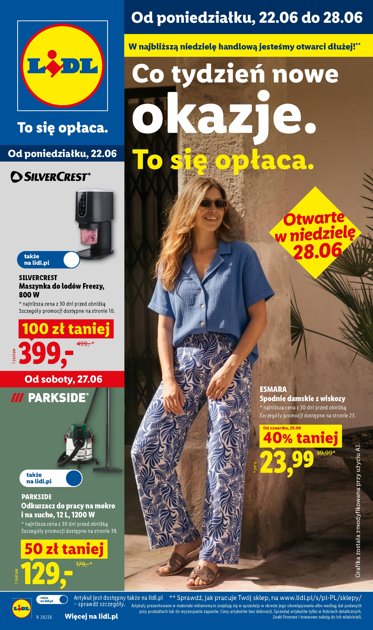 Lidl gazetka od 22. 06. 2026