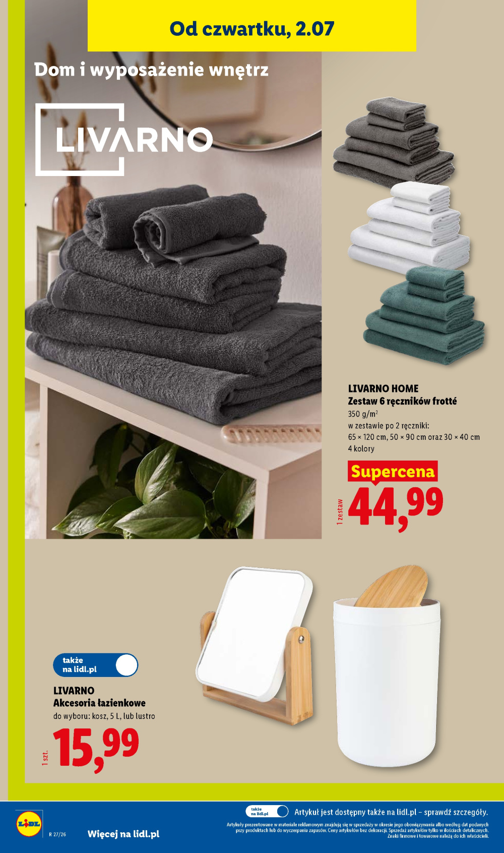 Leták Lidl katalog, Polsko - strana 28