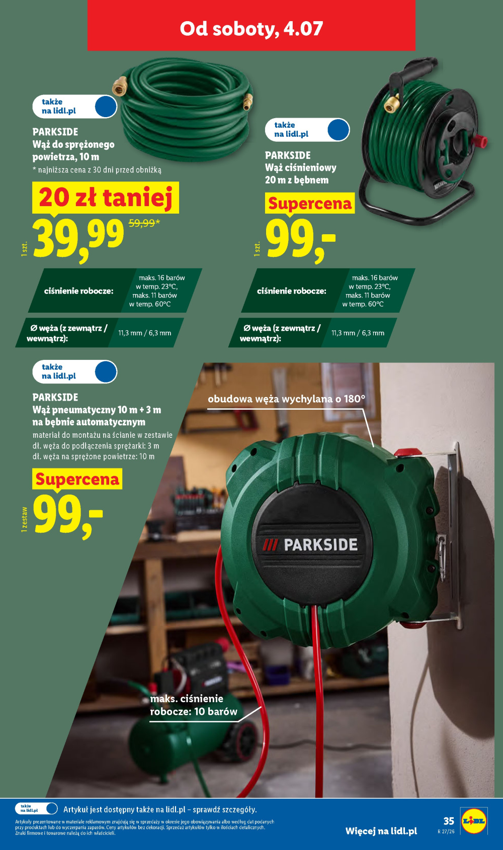 Leták Lidl katalog, Polsko - strana 45