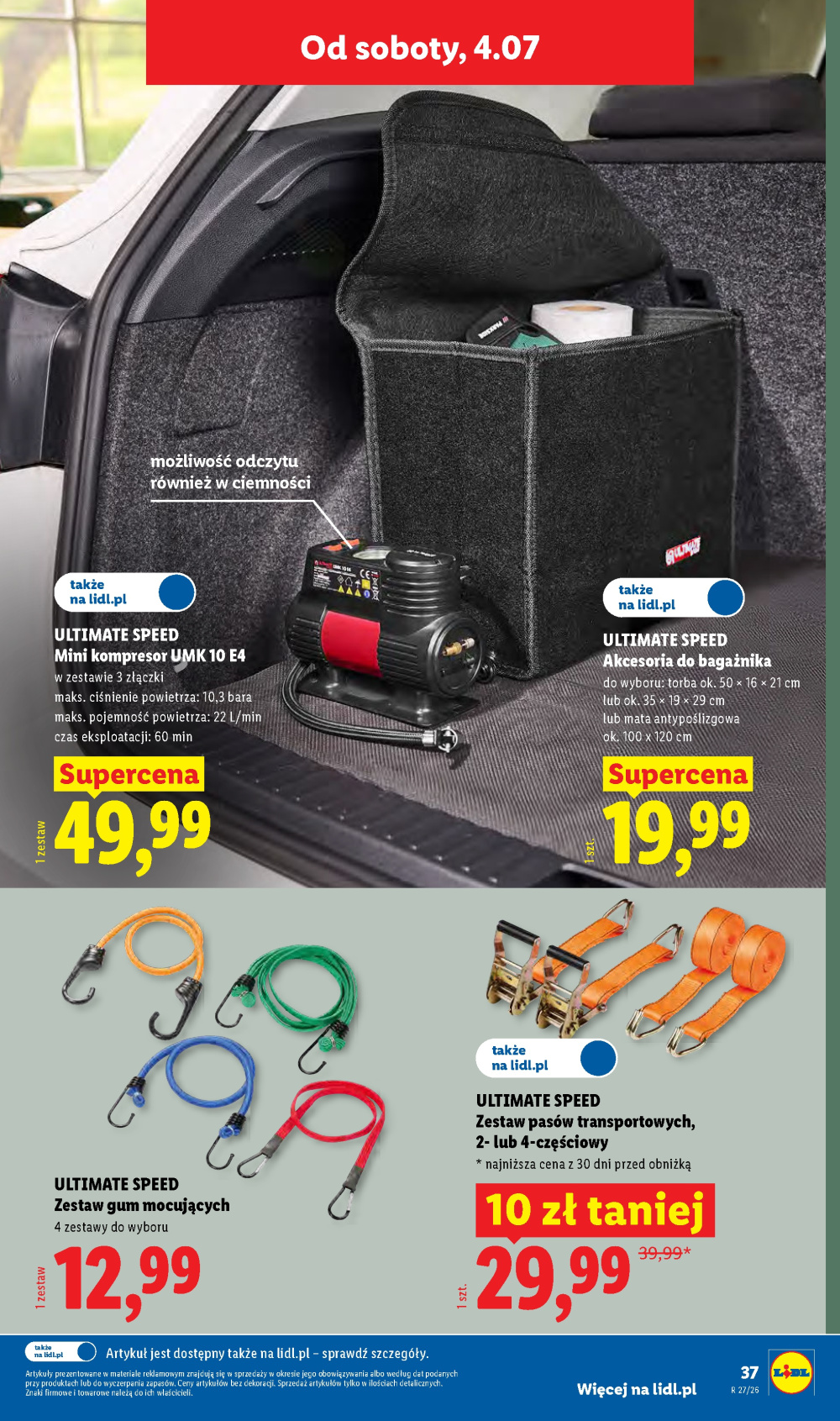 Leták Lidl katalog, Polsko - strana 47