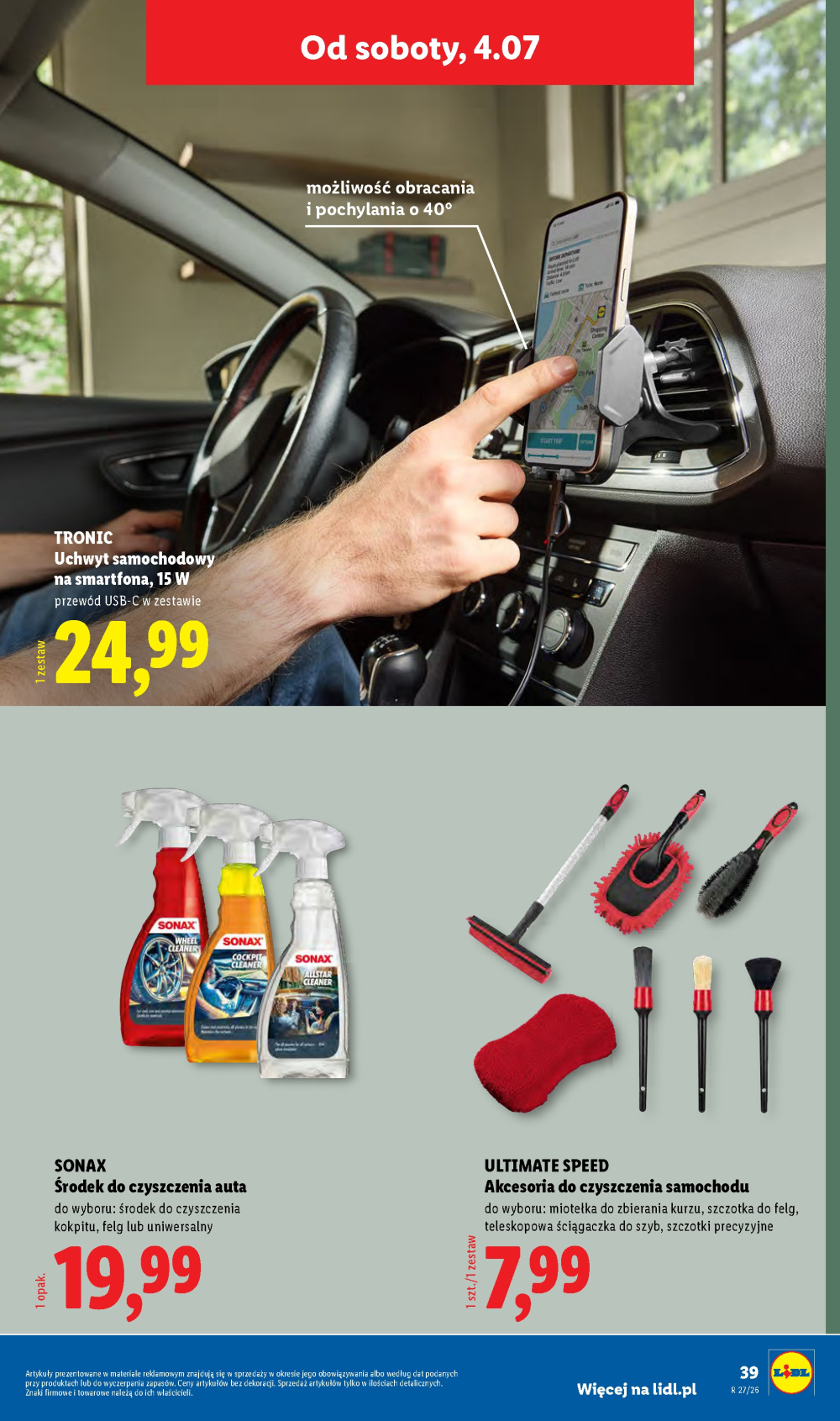 Leták Lidl katalog, Polsko - strana 49