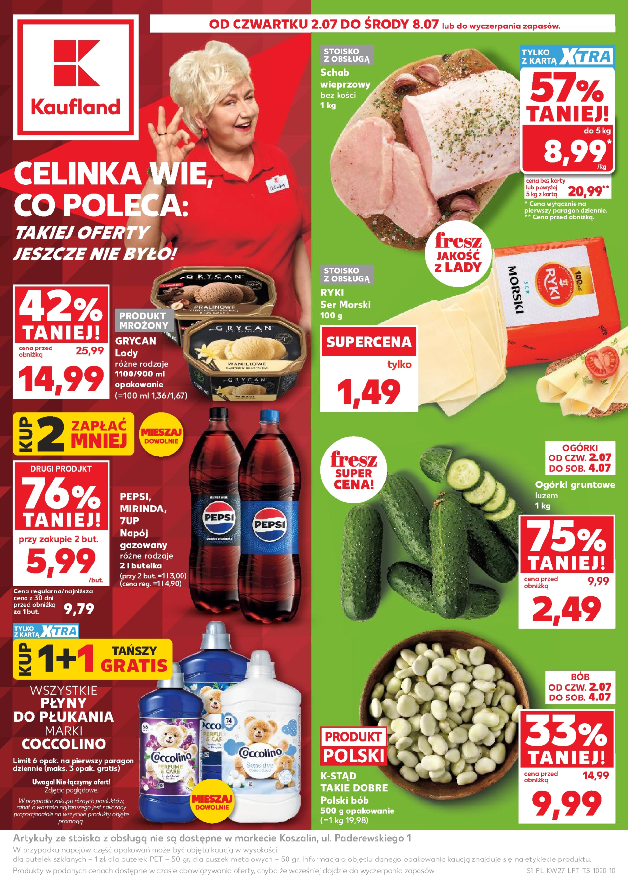 Kaufland gazetka Płock od 2. 07. 2026