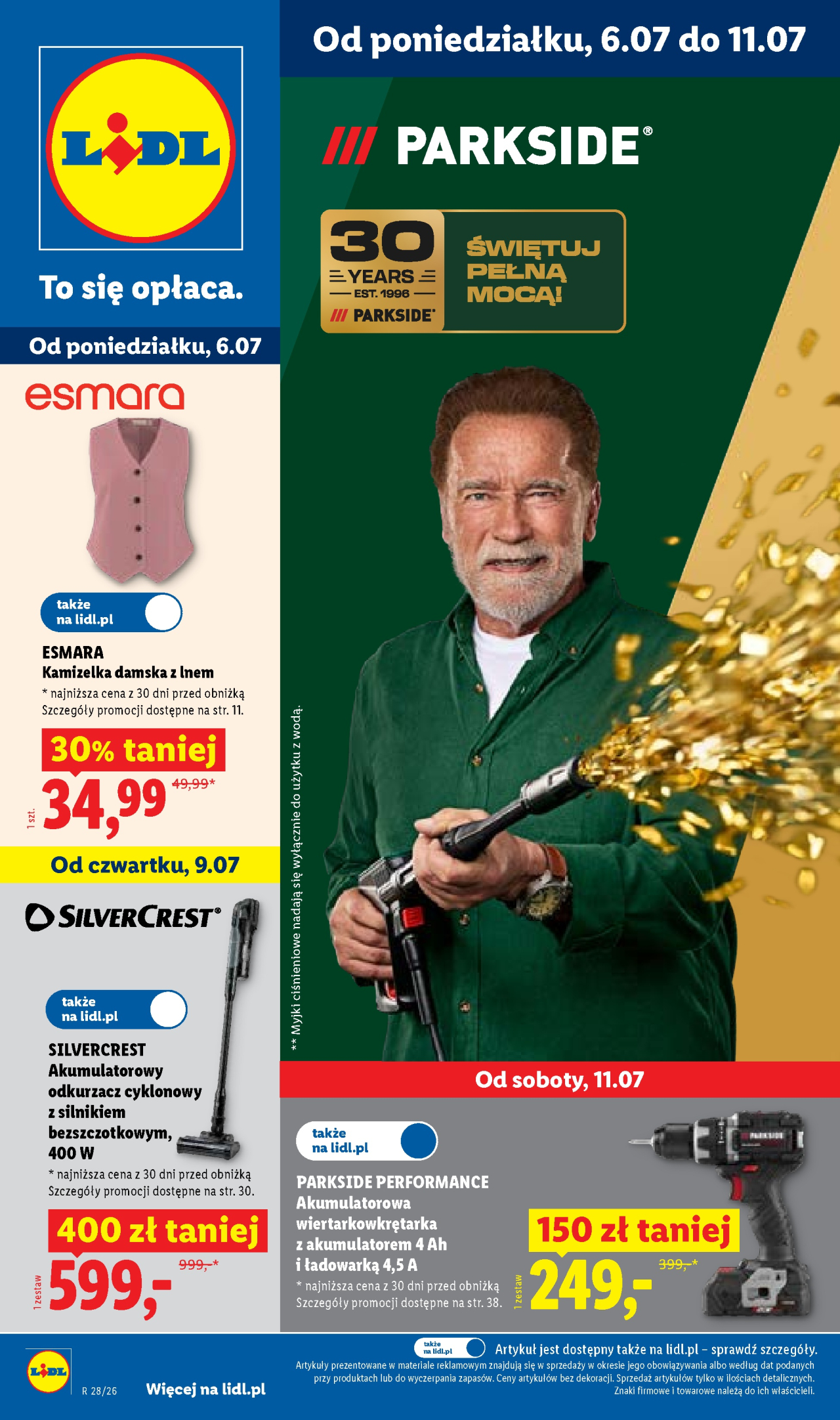 Lidl katalog od 6. 07. 2026