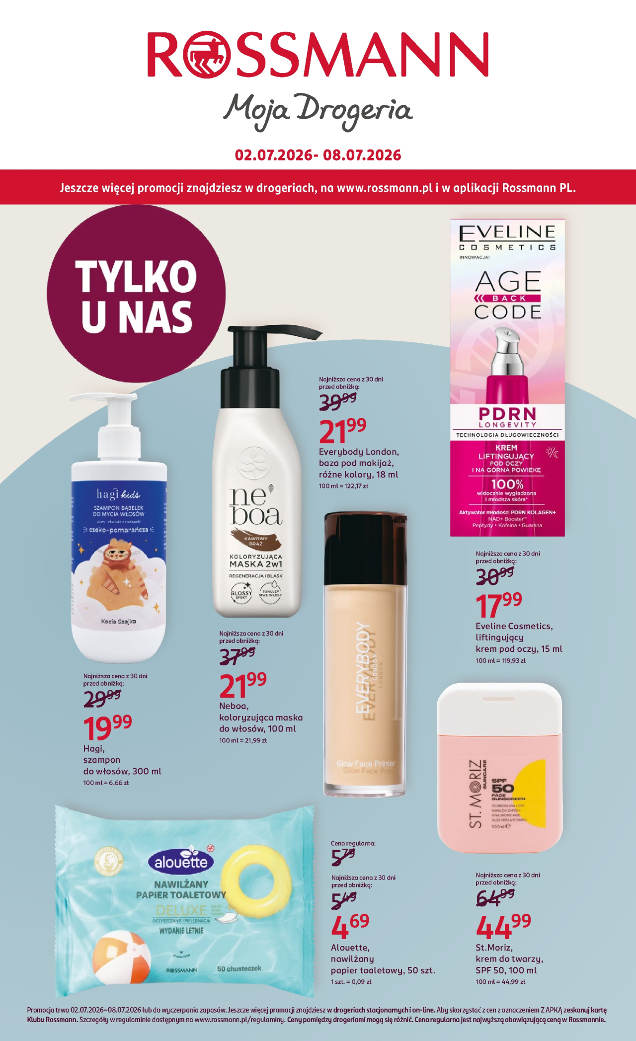 Rossmann gazetka od 2. 07. 2026