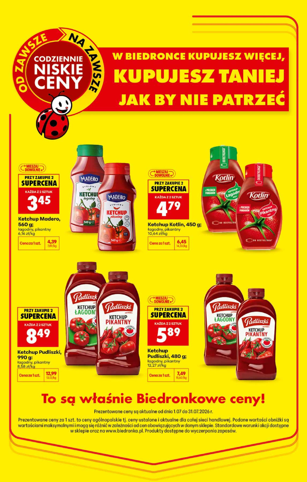 Leták Biedronka gazetka, Polsko - strana 4