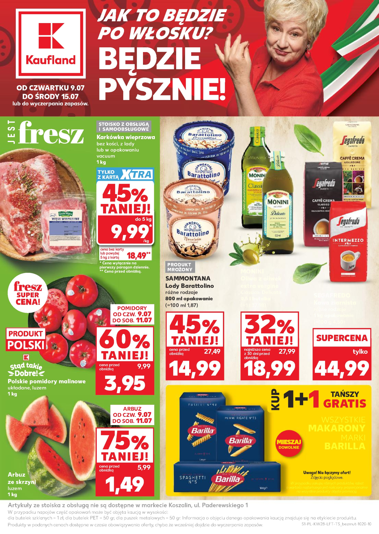Kaufland gazetka Bielsk Podlaski od 9. 07. 2026