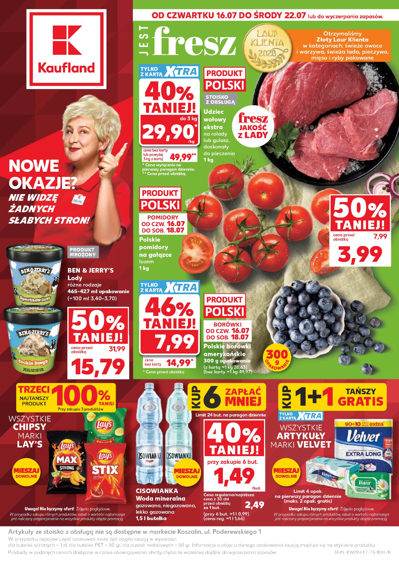 Kaufland gazetka Dęblin od 16. 07. 2026