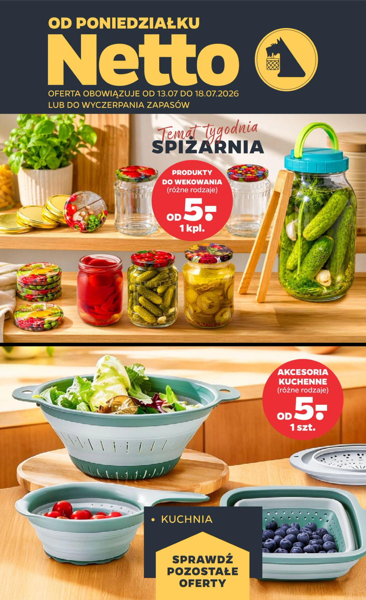 Netto gazetka - Non food od 13. 07. 2026