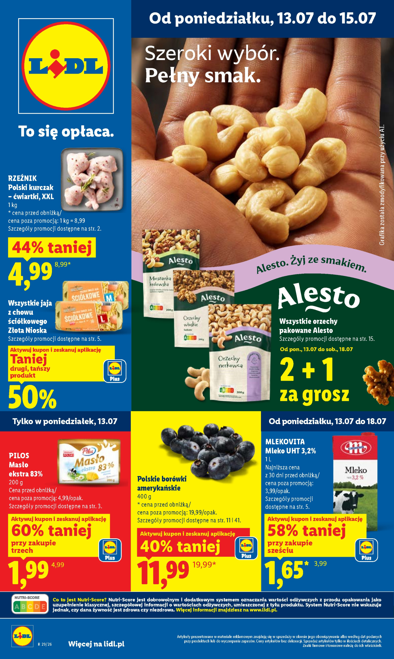Lidl gazetka od 13. 07. 2026
