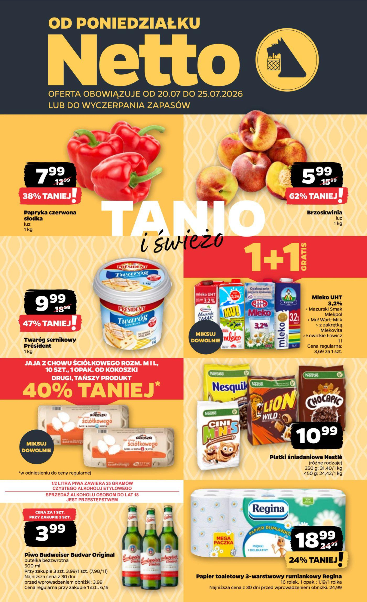 Netto gazetka od 20. 07. 2026