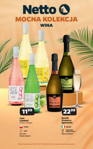 Netto gazetka - Wina