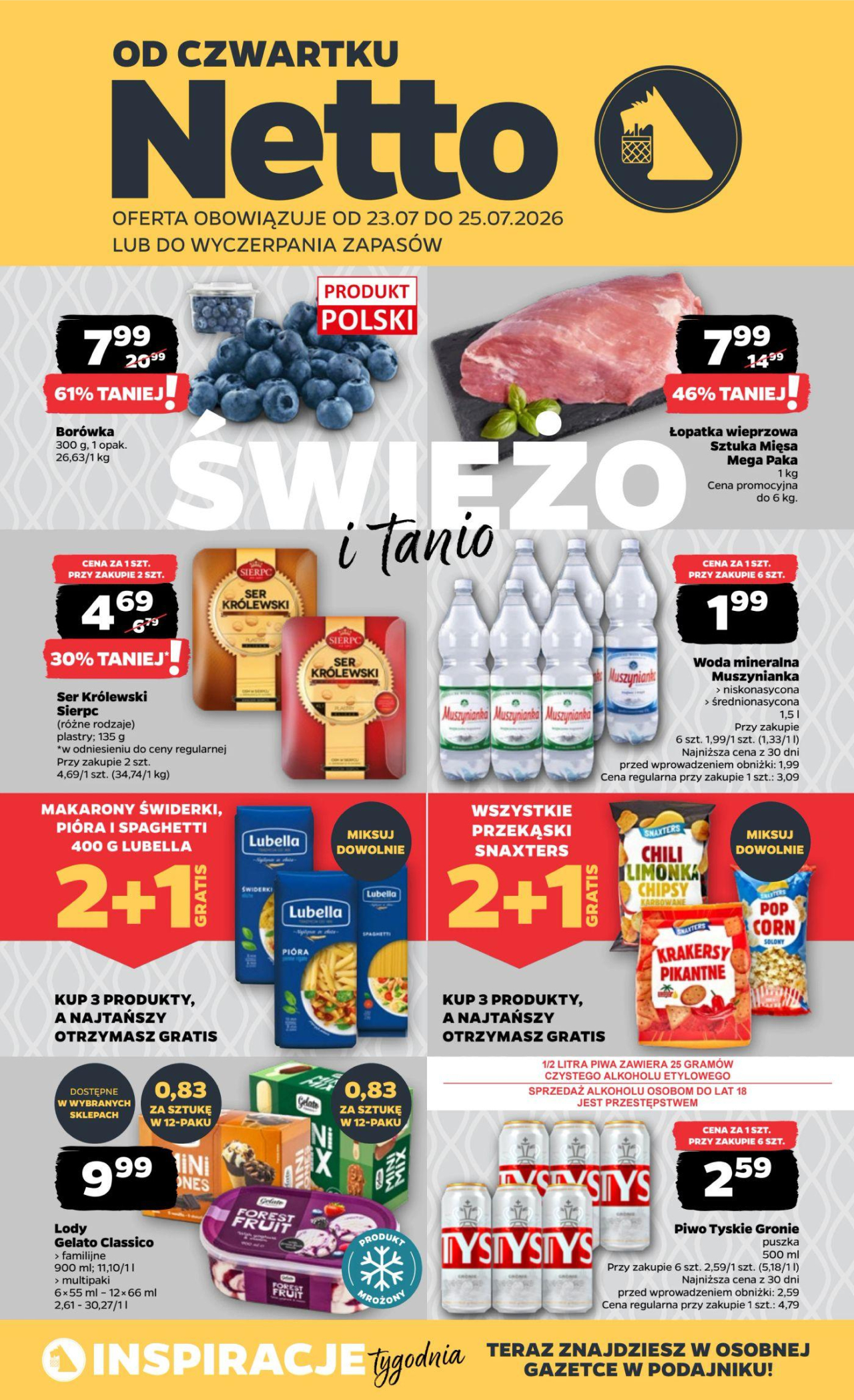 Netto gazetka od 23. 07. 2026