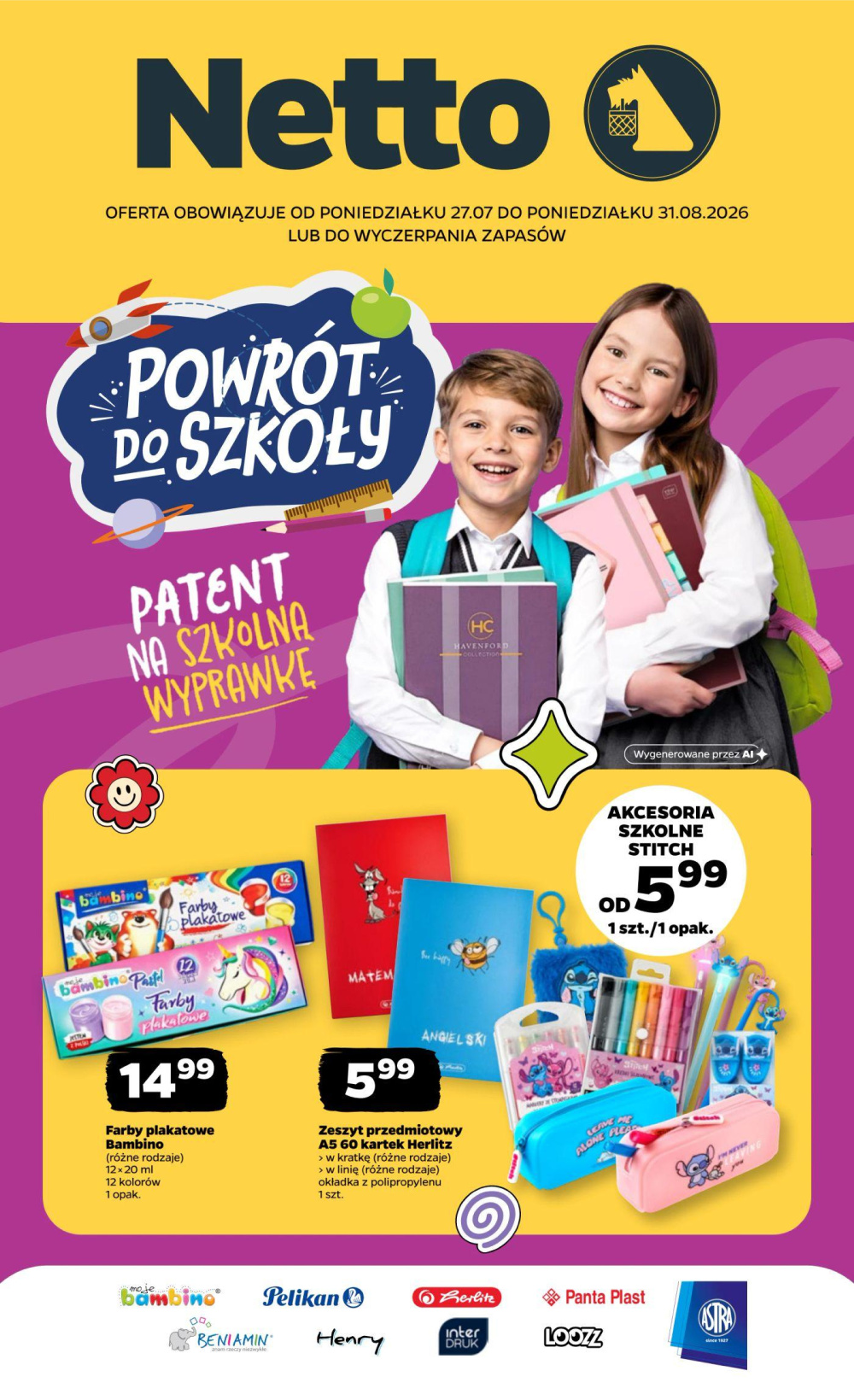 Leták Netto katalog, Polsko - strana 1