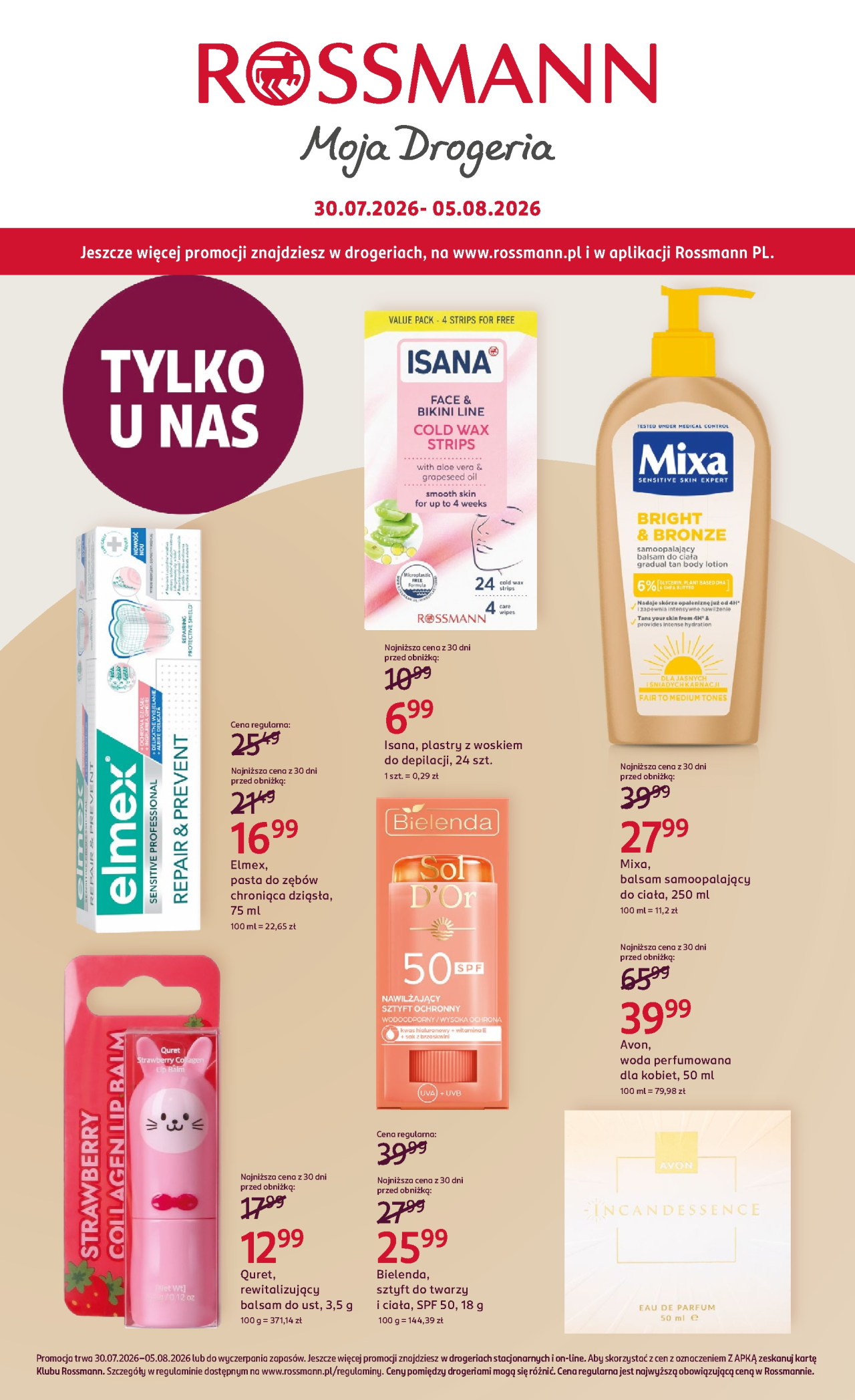 Rossmann gazetka od 30. 07. 2026