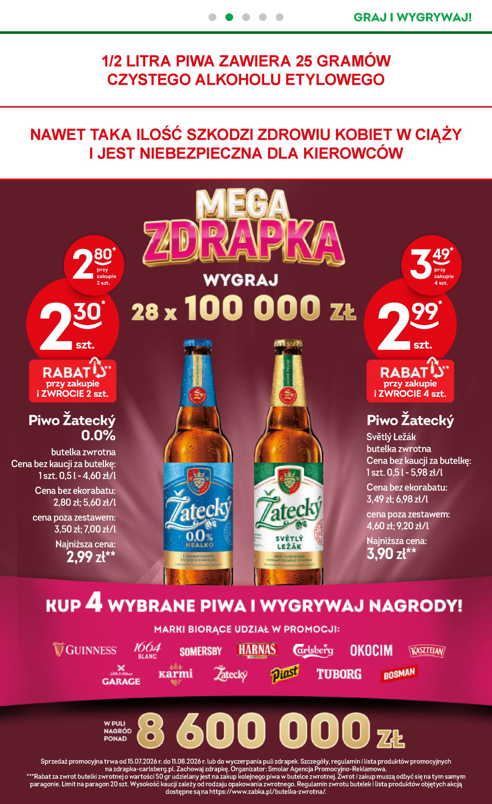 Leták Żabka gazetka, Polsko - strana 15
