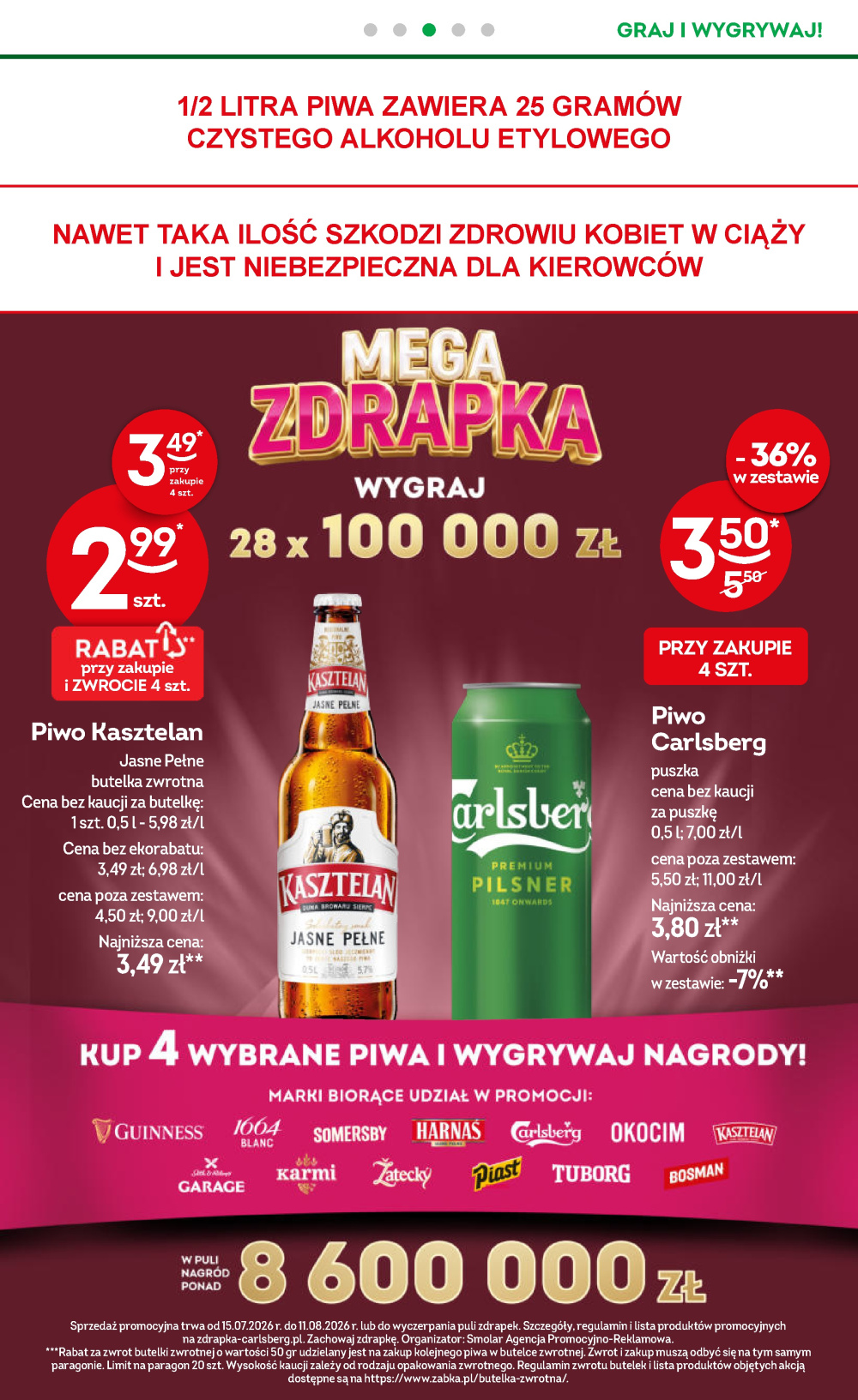 Leták Żabka gazetka, Polsko - strana 16