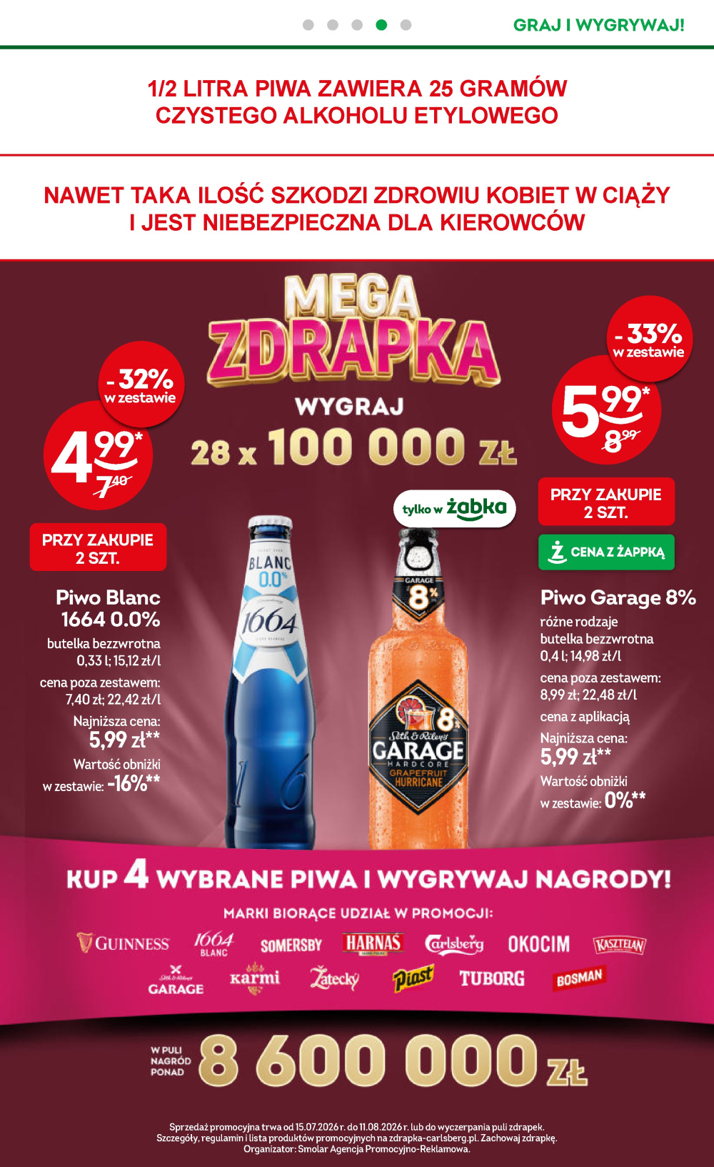 Leták Żabka gazetka, Polsko - strana 17