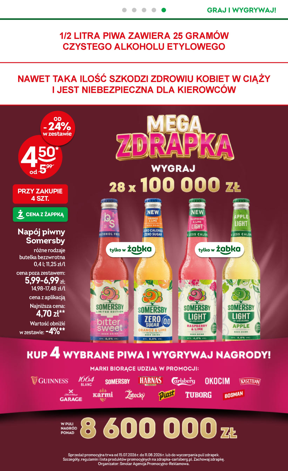 Leták Żabka gazetka, Polsko - strana 18