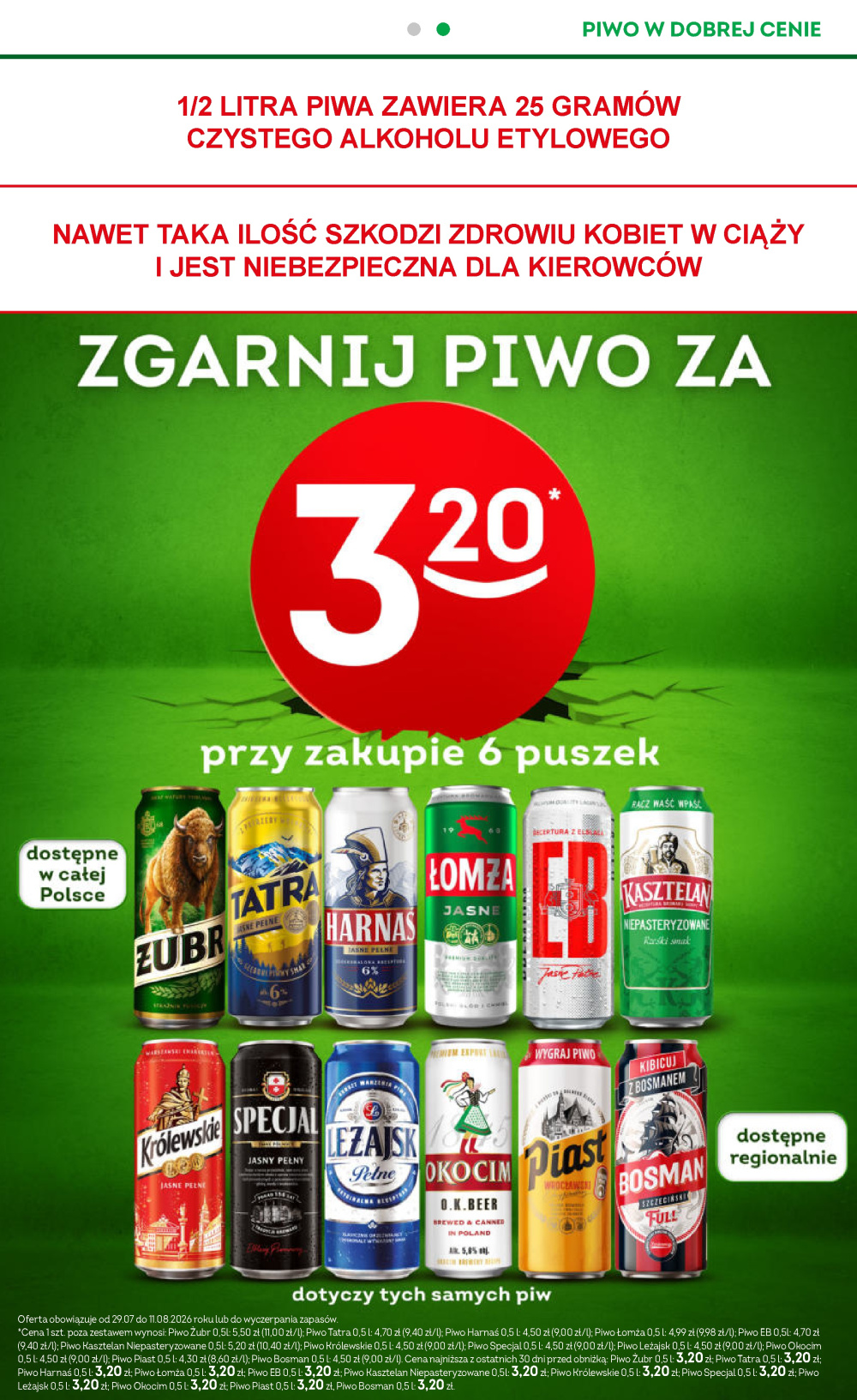 Leták Żabka gazetka, Polsko - strana 21