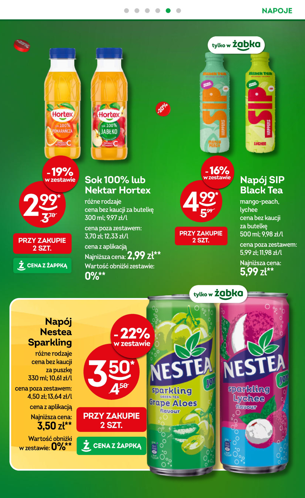 Leták Żabka gazetka, Polsko - strana 28