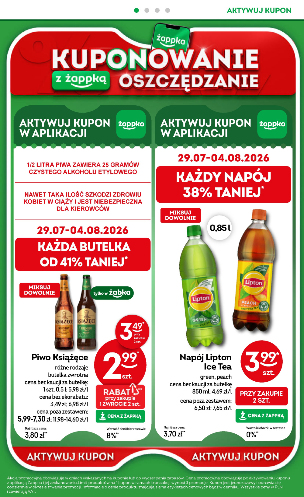 Leták Żabka gazetka, Polsko - strana 36