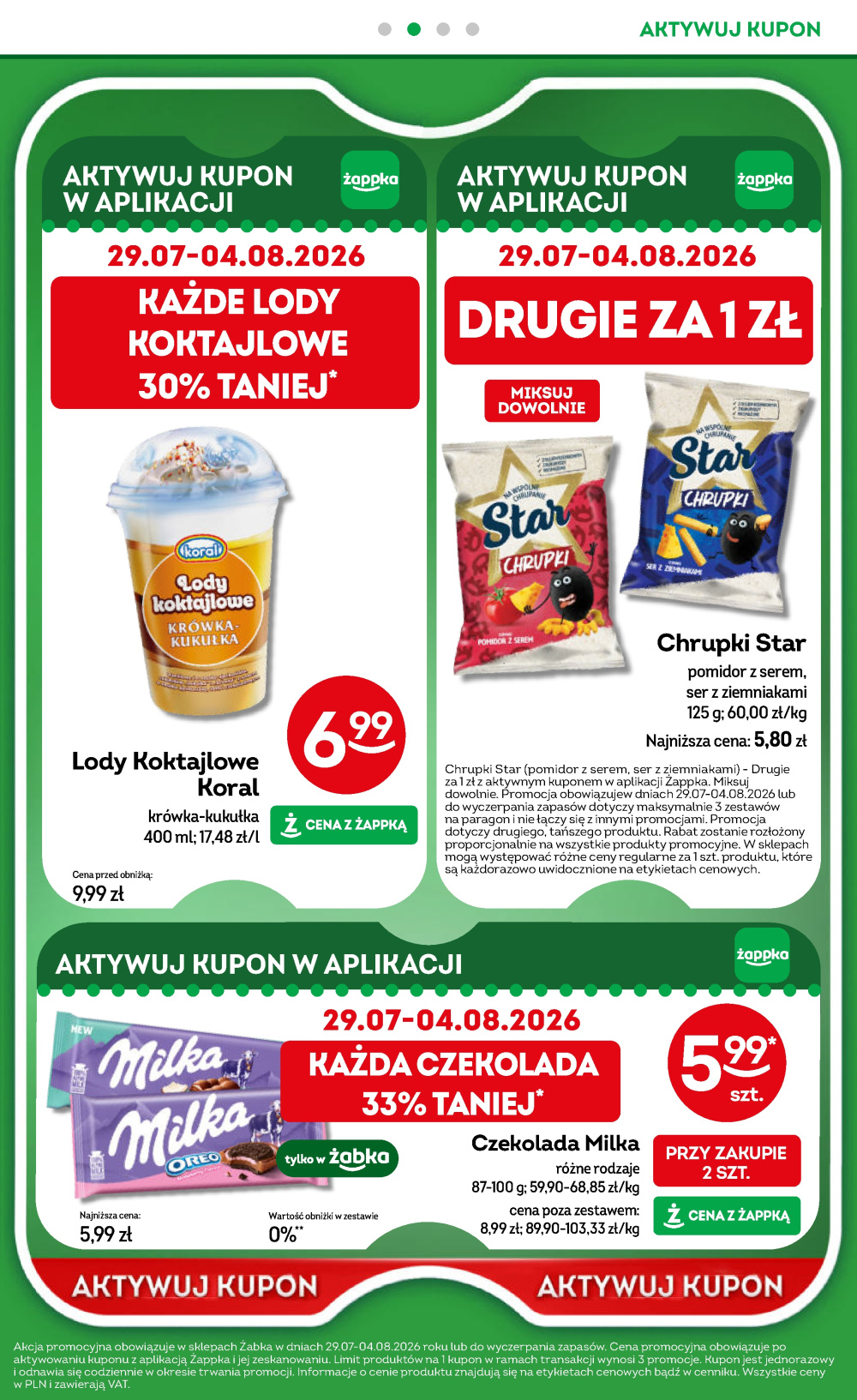 Leták Żabka gazetka, Polsko - strana 37