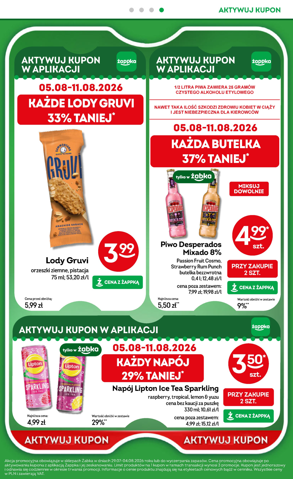Leták Żabka gazetka, Polsko - strana 39