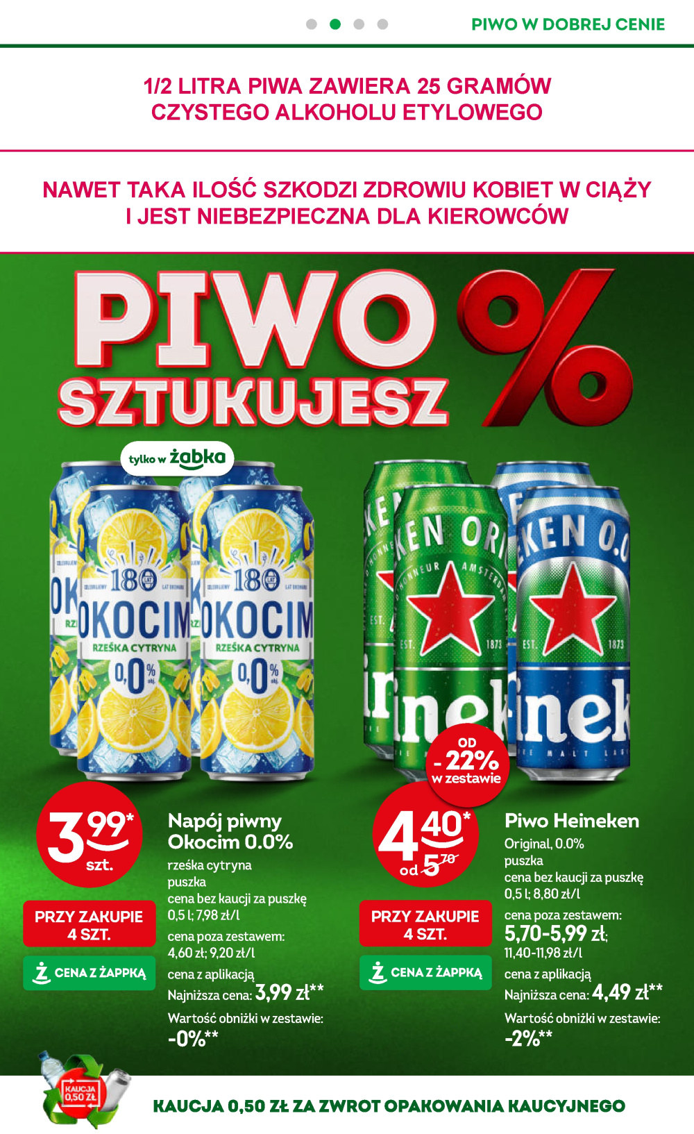 Leták Żabka gazetka, Polsko - strana 44