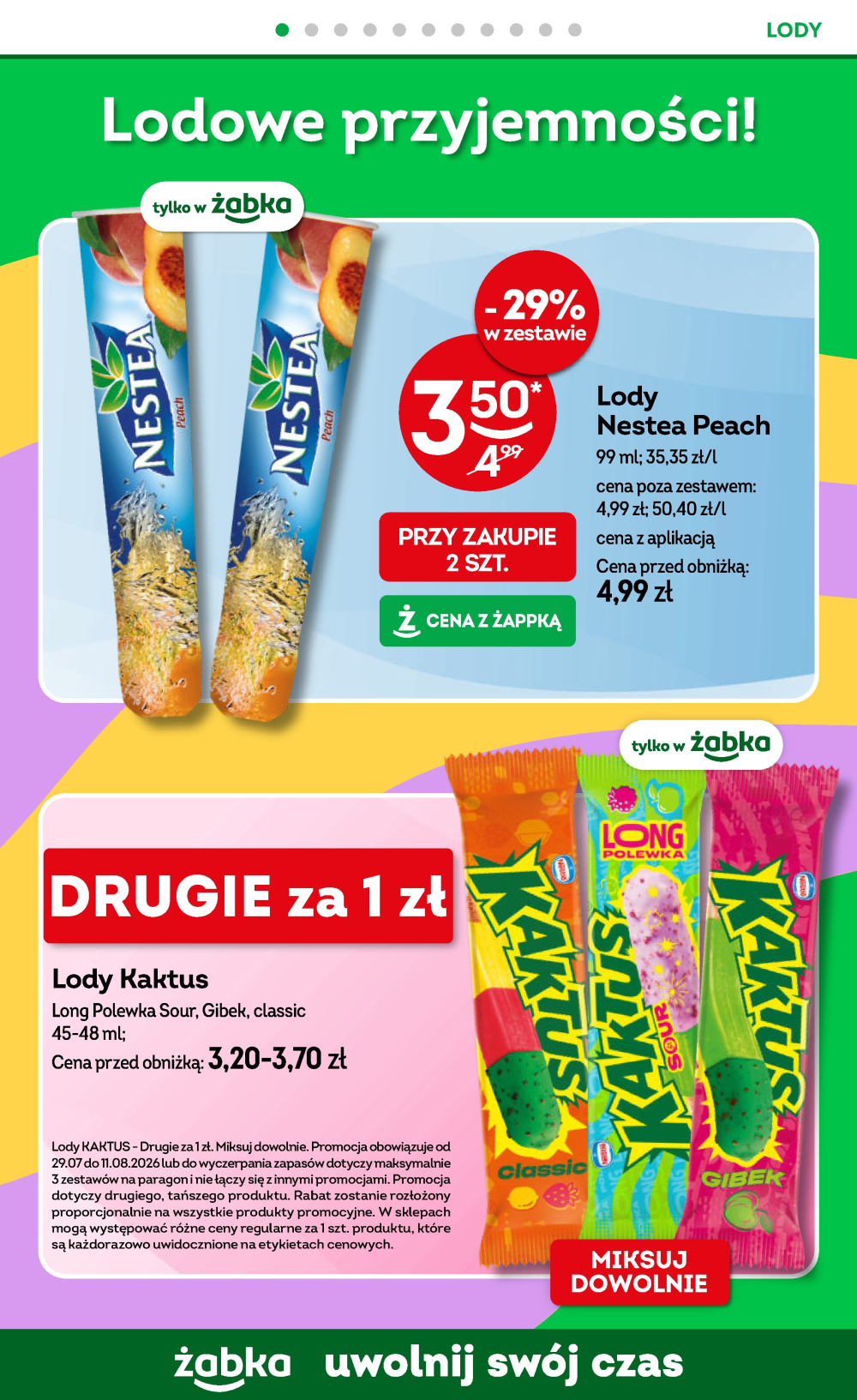 Leták Żabka gazetka, Polsko - strana 48