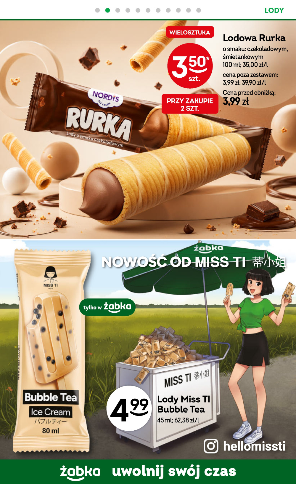 Leták Żabka gazetka, Polsko - strana 49