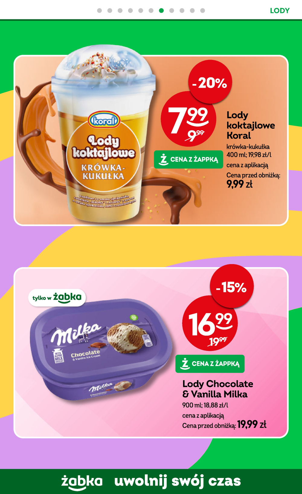 Leták Żabka gazetka, Polsko - strana 54
