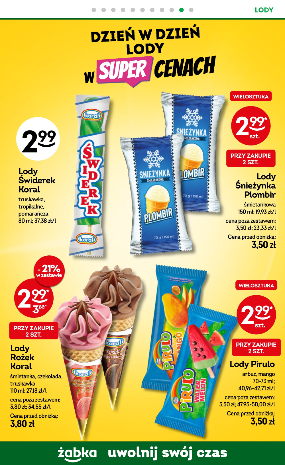 Leták Żabka gazetka, Polsko - strana 57