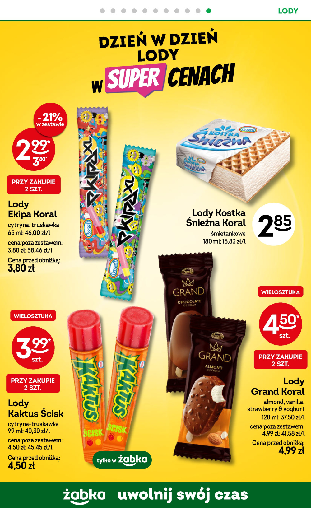 Leták Żabka gazetka, Polsko - strana 58