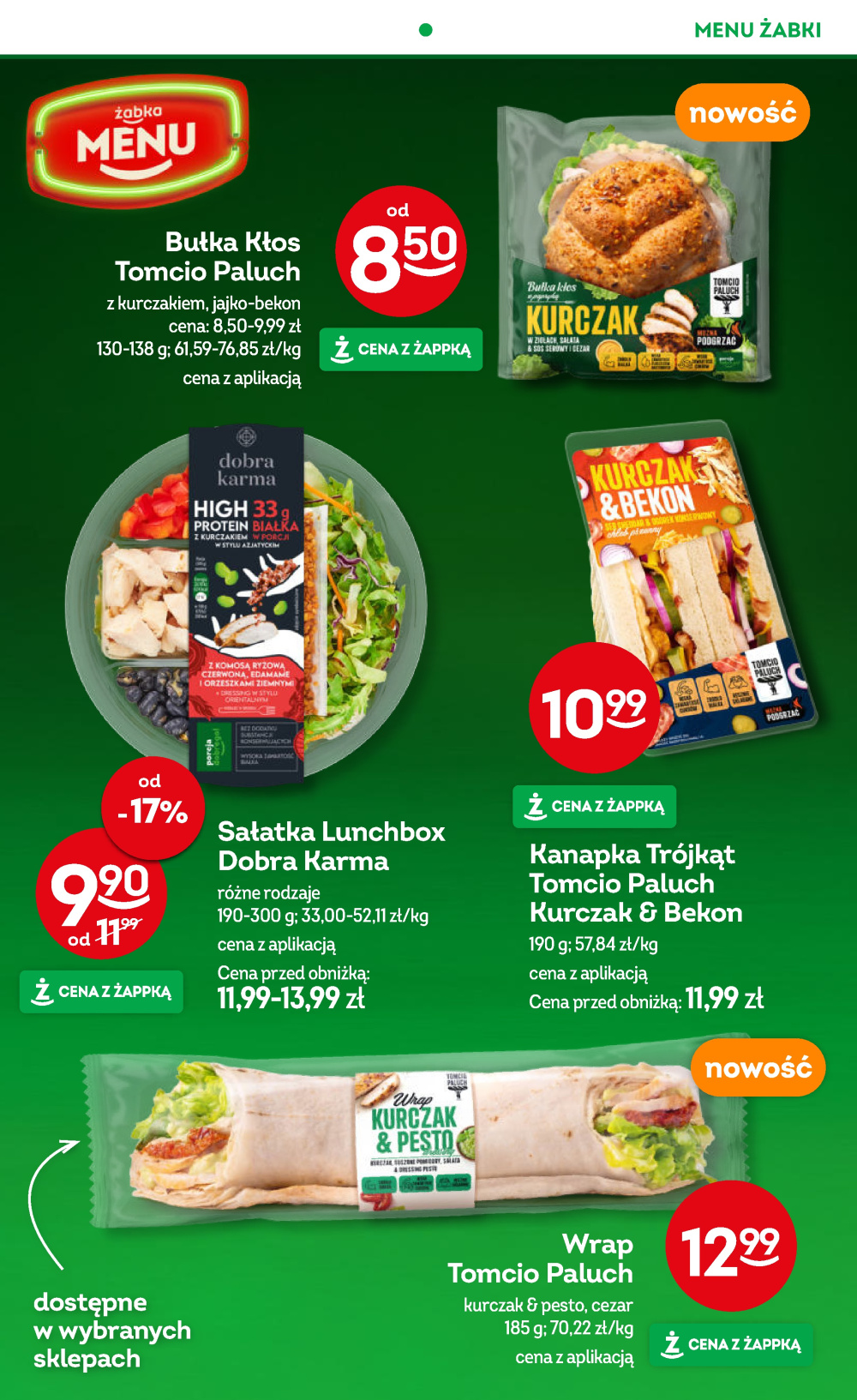 Leták Żabka gazetka, Polsko - strana 60