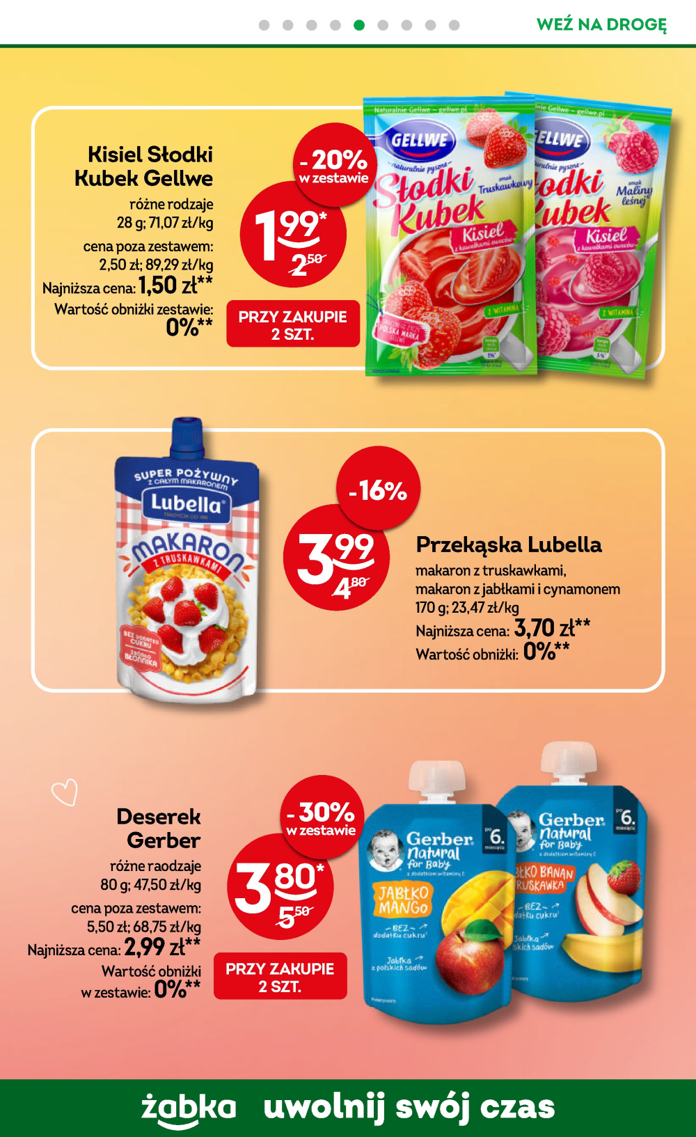 Leták Żabka gazetka, Polsko - strana 74