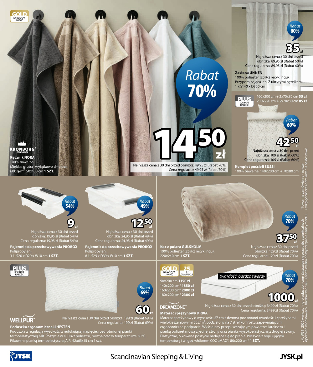Leták Jysk gazetka, Polsko - strana 17