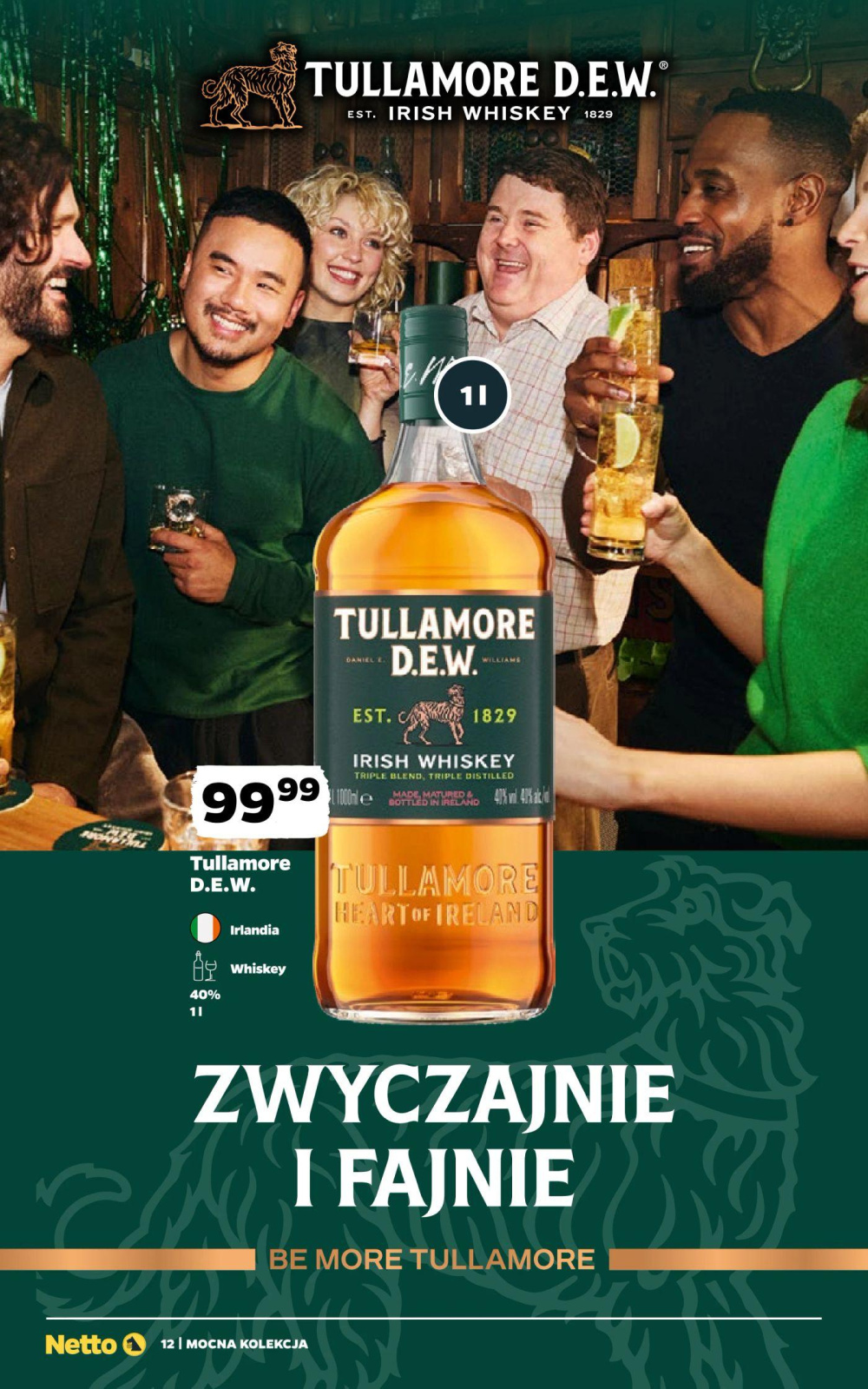 Leták Netto gazetka - Mocne alkohole, Polsko - strana 12