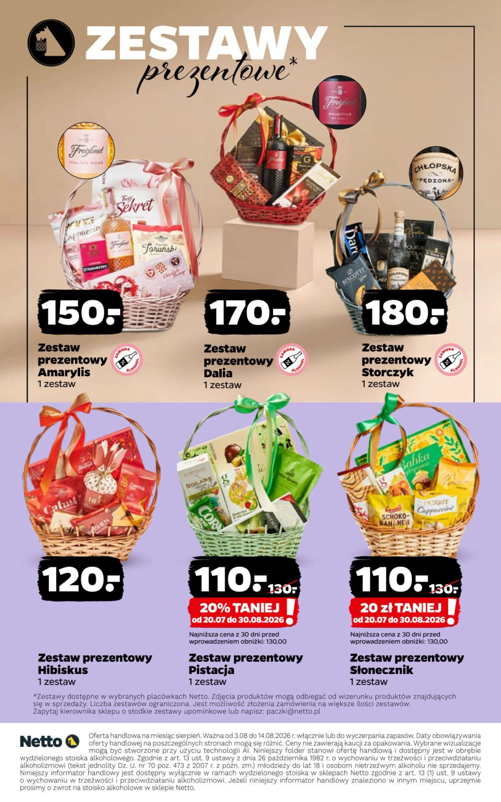 Leták Netto gazetka - Mocne alkohole, Polsko - strana 13