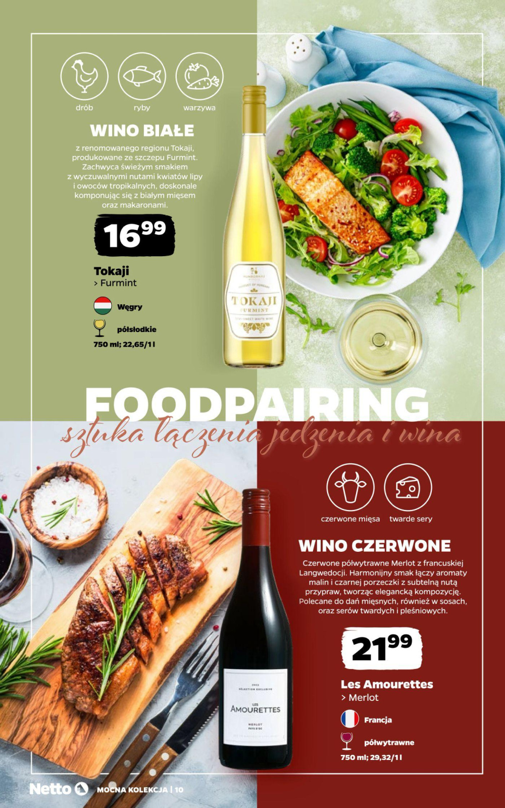 Leták Netto gazetka - Wina, Polsko - strana 10