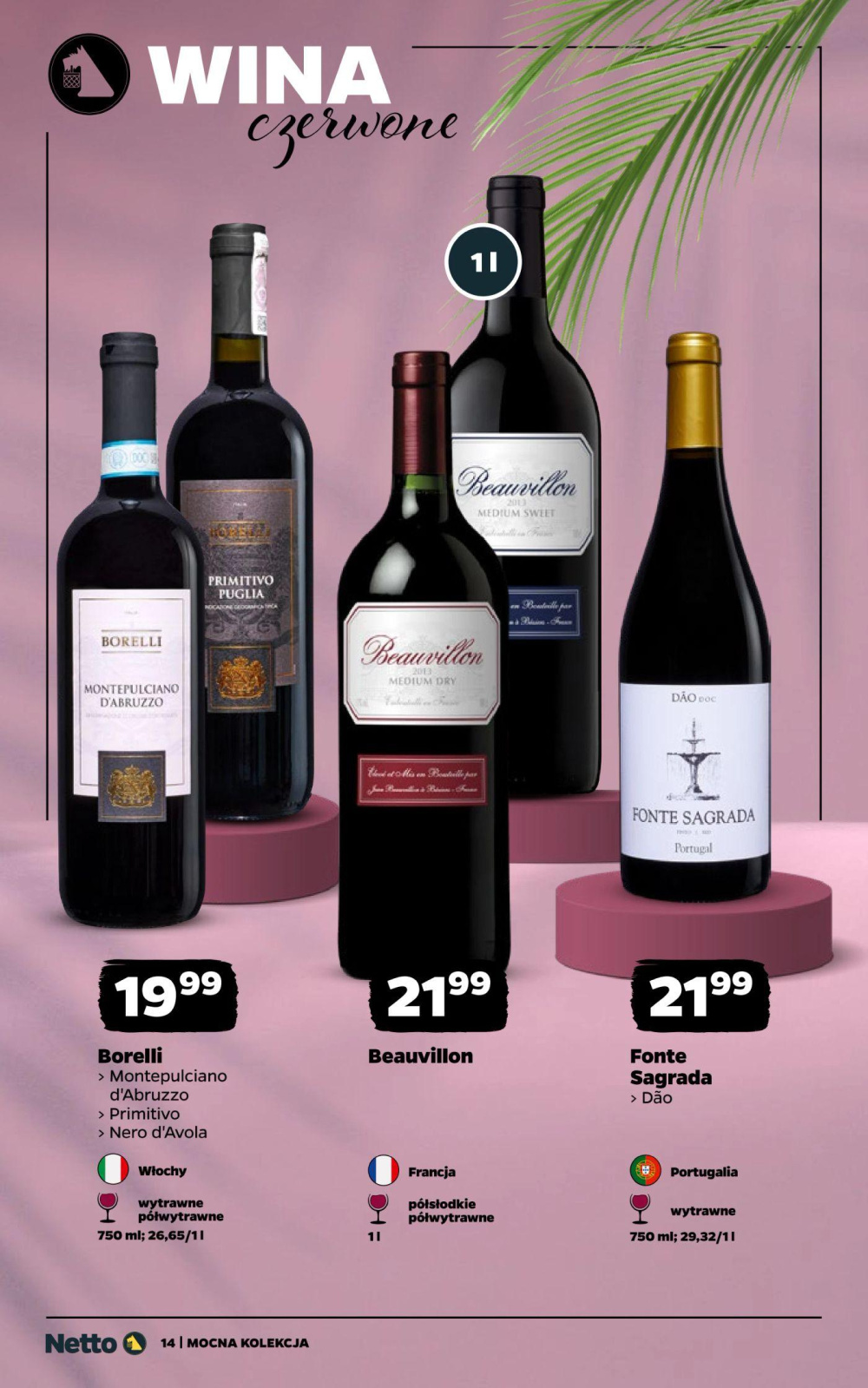 Leták Netto gazetka - Wina, Polsko - strana 14