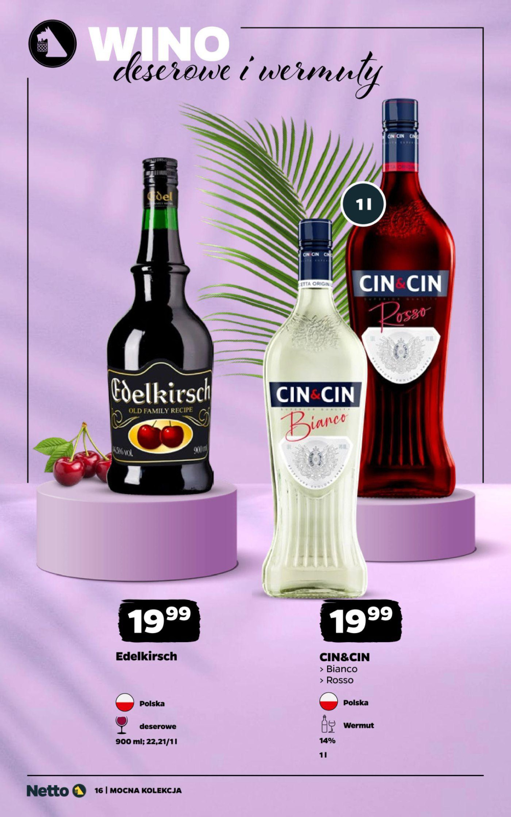 Leták Netto gazetka - Wina, Polsko - strana 16