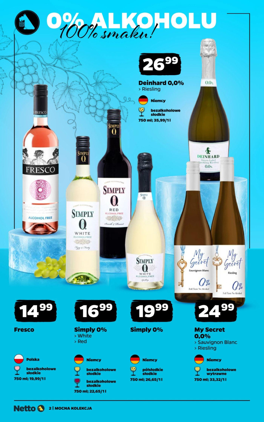 Leták Netto gazetka - Wina, Polsko - strana 2