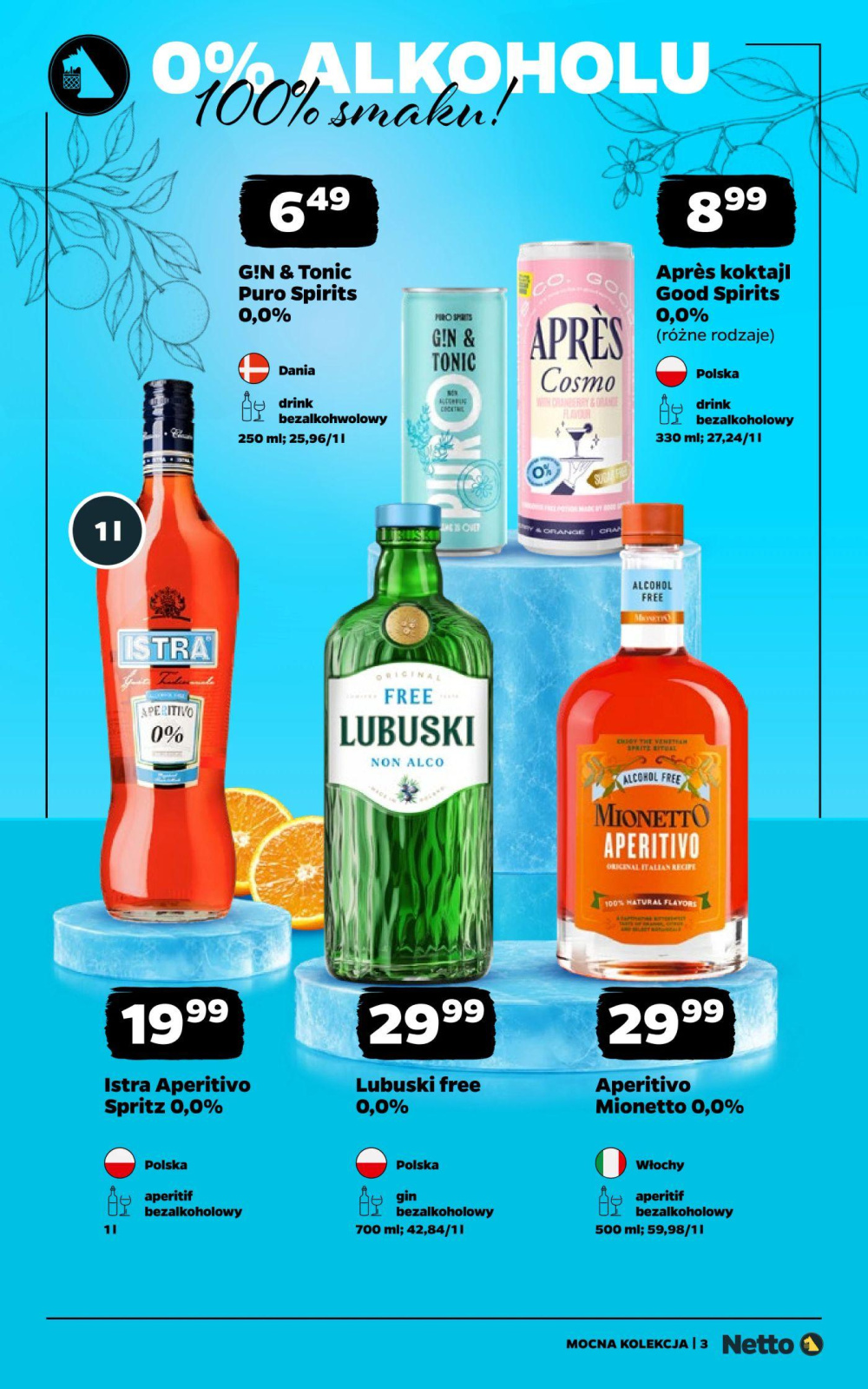 Leták Netto gazetka - Wina, Polsko - strana 3