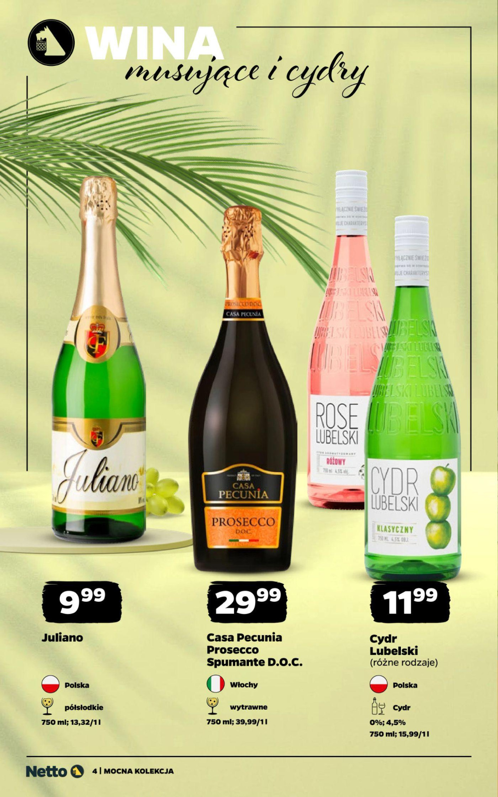 Leták Netto gazetka - Wina, Polsko - strana 4